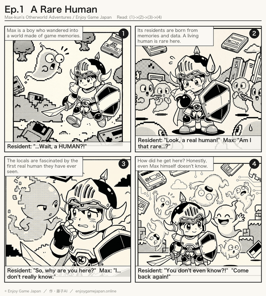 Max-kun's Otherworld Adventures — Ep.1: A Rare Human