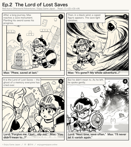 Max-kun's Otherworld Adventures — Ep.2: The Lord of Lost Saves