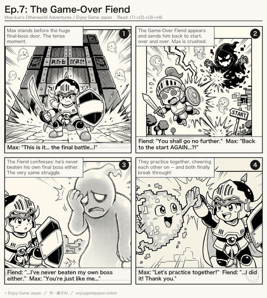 Max-kun's Otherworld Adventures — Ep.7: The Game-Over Fiend