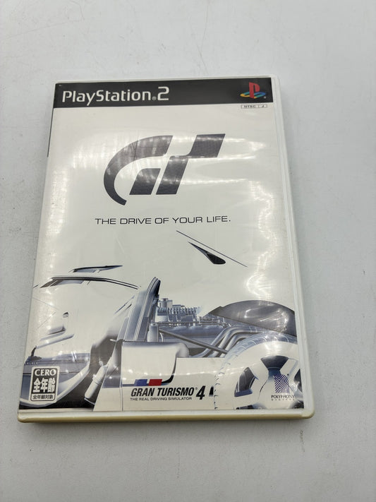 Gran Turismo 4 Sony PlayStation 2 PS2 NTSC-J Japan Import – Japanese retro console – Enjoy Game Japan