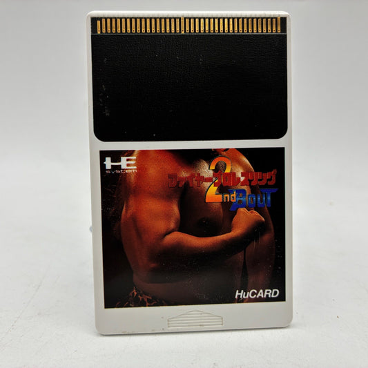 Fire Pro Wrestling 2 2nd Bout Human NEC PC Engine TurboGrafx-16 PCE NTSC-J – Japanese retro console – Enjoy Game Japan