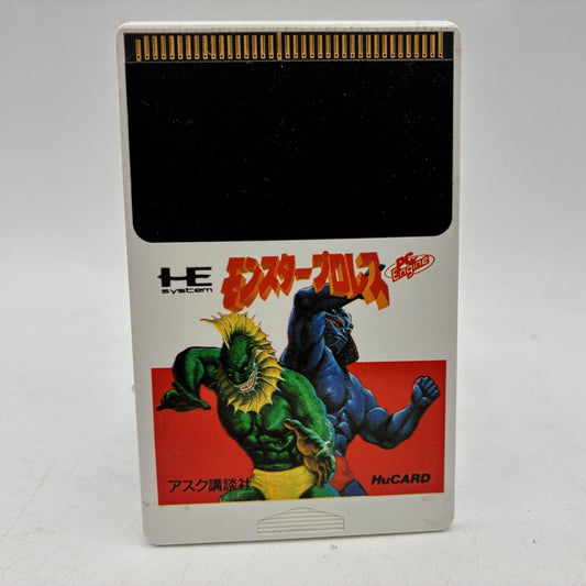 Monster Pro Wrestling NEC PC Engine TurboGrafx-16 PCE NTSC-J Japan Import – Japanese retro console – Enjoy Game Japan