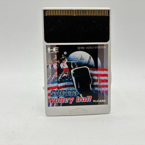 Super Volleyball Video System NEC PC Engine TurboGrafx-16 PCE NTSC-J