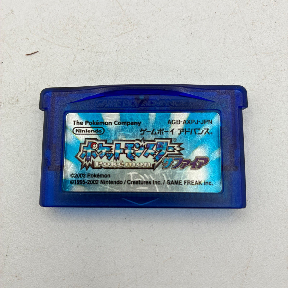 Pokemon Sapphire Version Nintendo Game Boy Advance GBA NTSC-J Japan Import