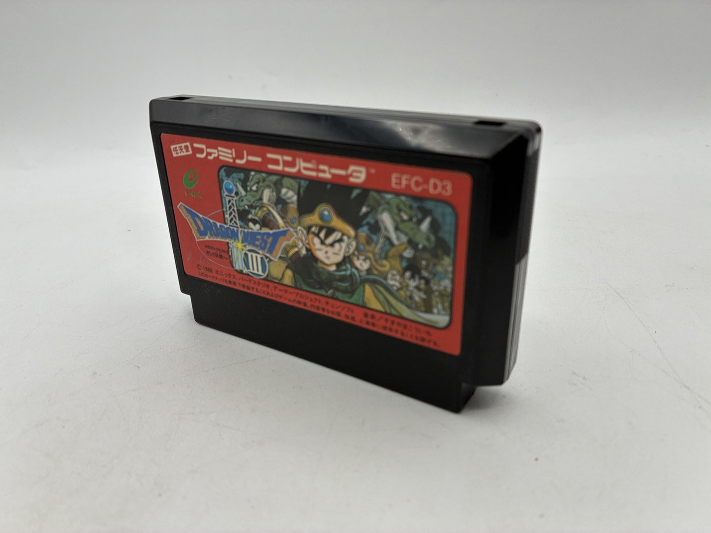 Dragon Quest III 3 Dragon Warrior Famicom FC Nintendo Japan Import Tested
