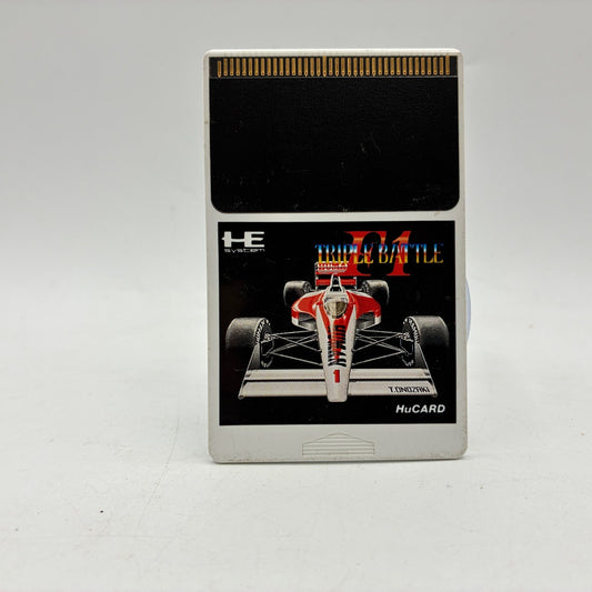 F1 Triple Battle NEC PC Engine TurboGrafx-16 PCE NTSC-J Japan Import – Japanese retro console – Enjoy Game Japan