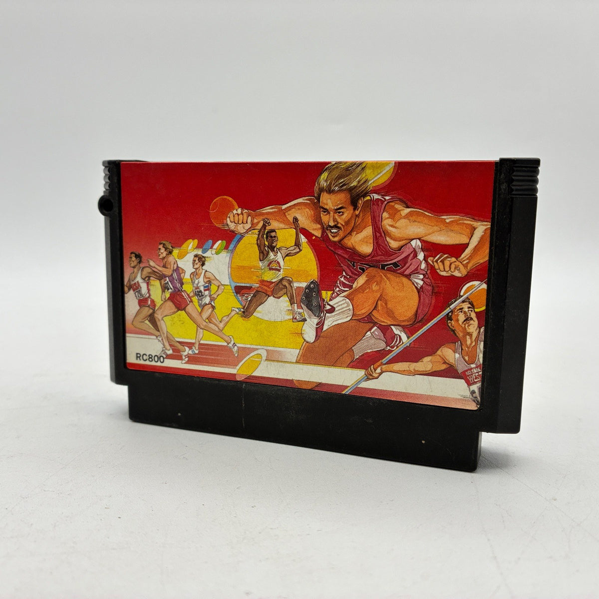 Nintendo Famicom Hyper Olympic / Hyper Sports + Konami Hyper Shot Controller Set