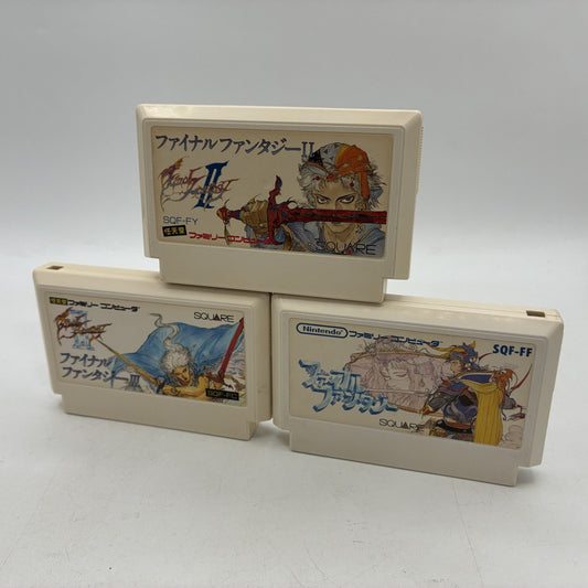 NES Famicom Final Fantasy 1 2 3 FF I II III Set Square RPG Cart Tested JP | Enjoy Game Japan – Japanese retro console – Enjoy Game Japan