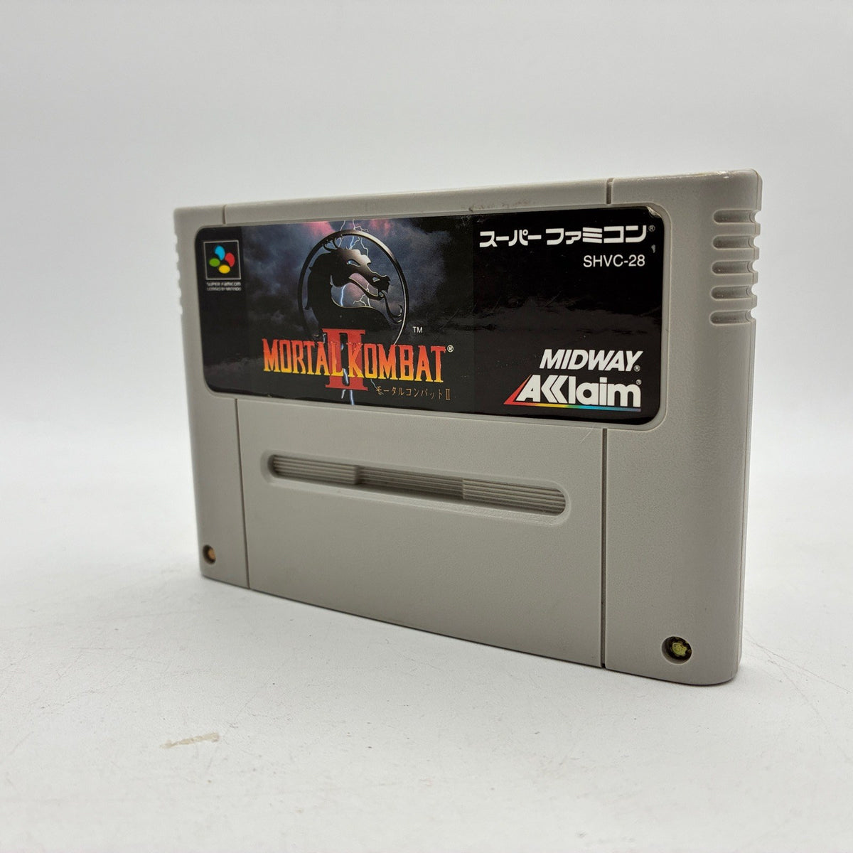Mortal Kombat II 2 Acclaim Nintendo Super Famicom SFC NTSC-J Japan Import