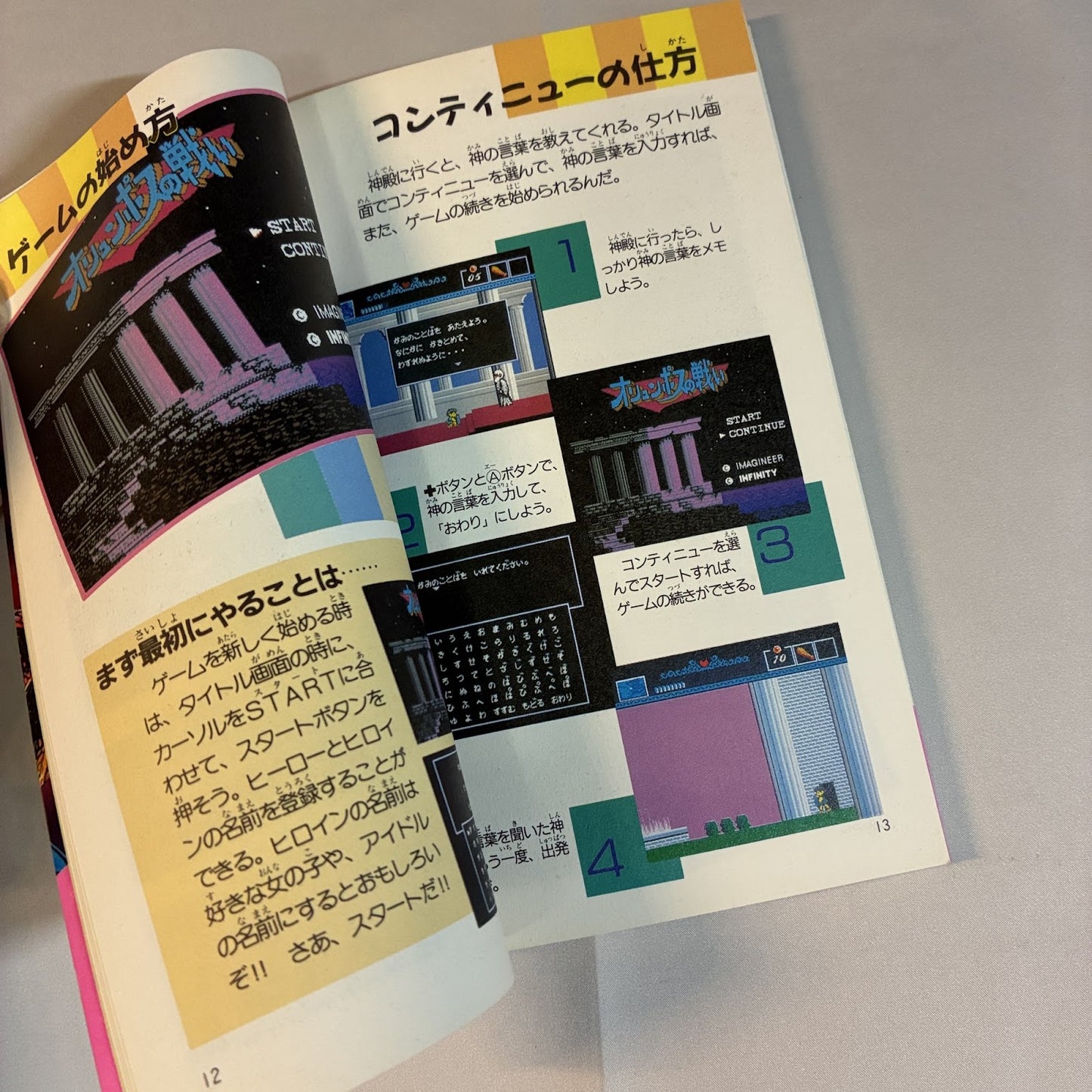 The Battle of Olympus Hisshou Kanpeki Book - Famicom (Tokuma Shoten) Japan