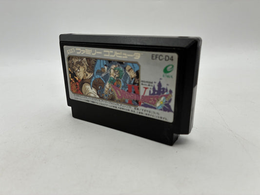 NES Famicom Dragon Quest 4 IV Dragon Warrior Enix RPG Cartridge Tested JP – Japanese retro console – Enjoy Game Japan