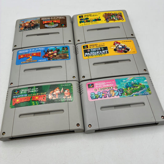 Super Famicom Donkey Kong Country 1 2 3 Mario Kart Mario World Yoshi's Island – Japanese retro console – Enjoy Game Japan