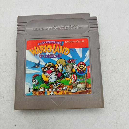 Wario Land: Super Mario Land 3 Nintendo Game Boy GB NTSC-J Japan Import – Japanese retro console – Enjoy Game Japan