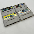 Super Famicom SD Gundam Gaiden 2 + Knight Gundam + Gundam 0079 + SD Gundam X Set