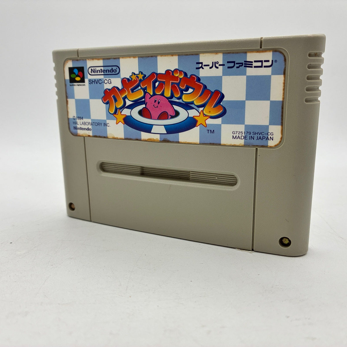 Kirby's Dream Course Hoshi no Kirby Bowl Nintendo Super Famicom SFC NTSC-J