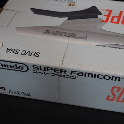 Nintendo Super Scope SHVC-013 Super Famicom NTSC-J Japan Boxed W/ 2 Games Tested