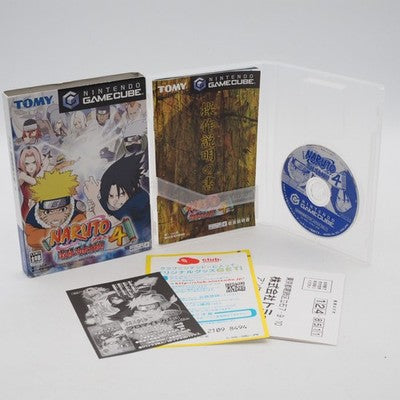 NARUTO Gekito Ninja Taisen 4 Nintendo GameCube NTSC-J Japan Tested GC