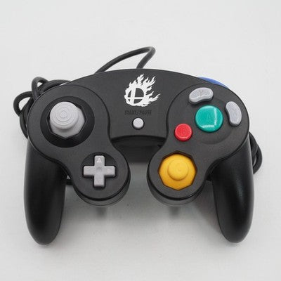 Nintendo GameCube Controller Super Smash Bros Black Smash DOL-003 Tested