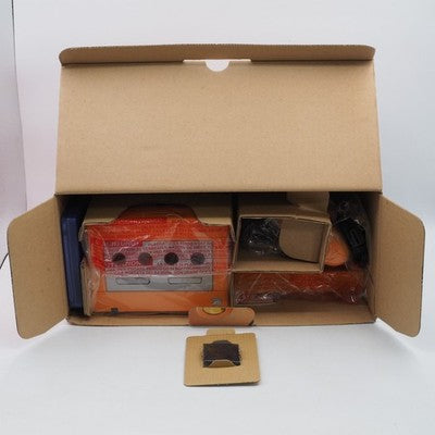 Nintendo GameCube Console System Orange + Game Boy Player Boxed NTSC-J Tested