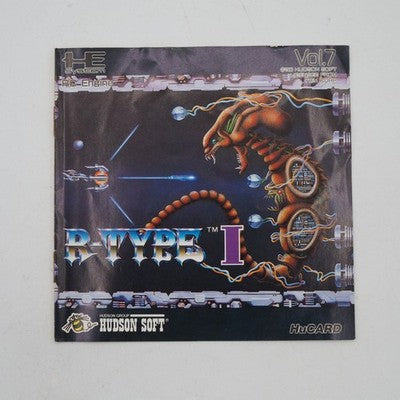 R-Type 1 NEC PC Engine HuCard NTSC-J Japan Tested Shooter
