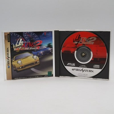 Sega Saturn Touge King The Spirits 2 Atlus NTSC-J Racing Game Good Condition