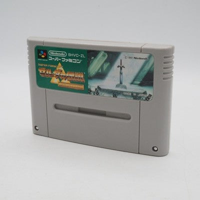 ZELDA The Legend of Triforce Super Famicom Nintendo NTSC-J Tested 1.0 Ver Tested
