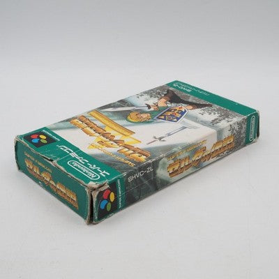 ZELDA The Legend of Triforce Super Famicom Nintendo NTSC-J Tested 1.0 Ver Tested