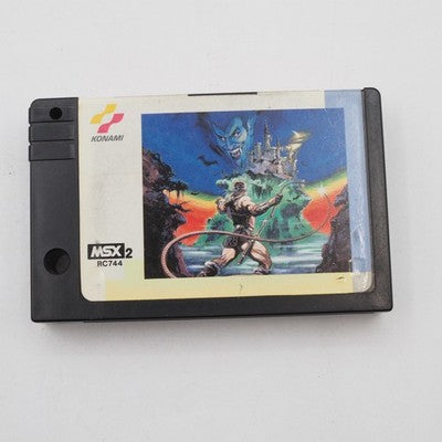 CASTLEVANIA Akumajo Draculaa Konami MSX2 NTSC-J Japan w/ Box No manual | Enjoy Game Japan