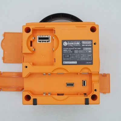 Nintendo GameCube Console system DOL-001 Orange Battery replaced Boxed Tested