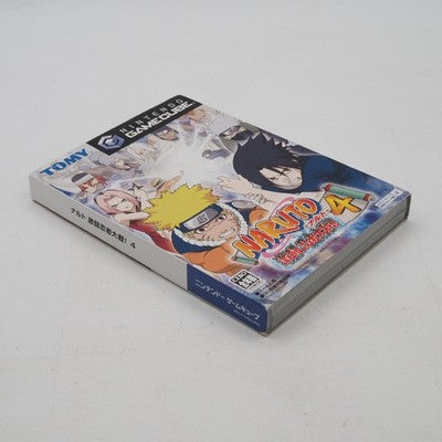 NARUTO Gekito Ninja Taisen 4 Nintendo GameCube NTSC-J Japan Tested GC
