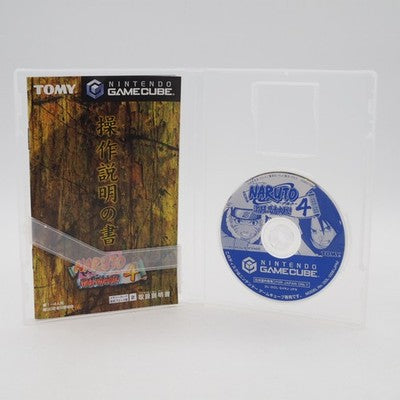 NARUTO Gekito Ninja Taisen 4 Nintendo GameCube NTSC-J Japan Tested GC
