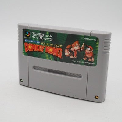 SUPER DONKEY KONG 1 2 3 Set Nintendo Super Famicom SFC NTSC-J Japan Tested