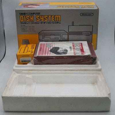 Nintendo Famicom AV Mod + Disk System Console system Belt Replaced Boxed NTSC-J