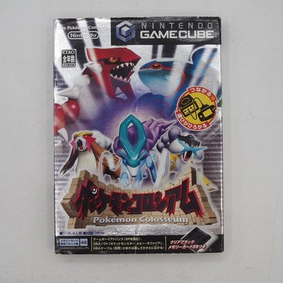 POKEMON COLOSSEUM w/ Memory card DOL-008 (59 Blocks) Nintendo GameCube Tested GC