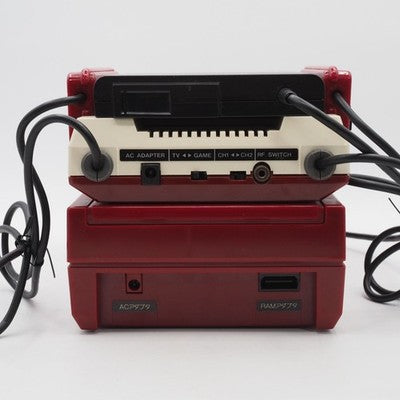 Nintendo Famicom + Disk System Console system Belt Replaced Boxed NTSC-J Tested