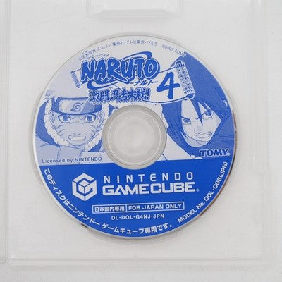NARUTO Gekito Ninja Taisen 4 Nintendo GameCube NTSC-J Japan Tested GC