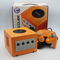 Nintendo GameCube Console system DOL-001 Orange Battery replaced Boxed Tested GC