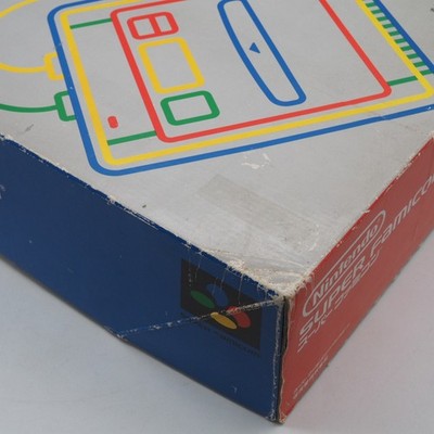 Nintendo Super Famicom Console System Boxed 1CHIP-03 mode Tested Working SF