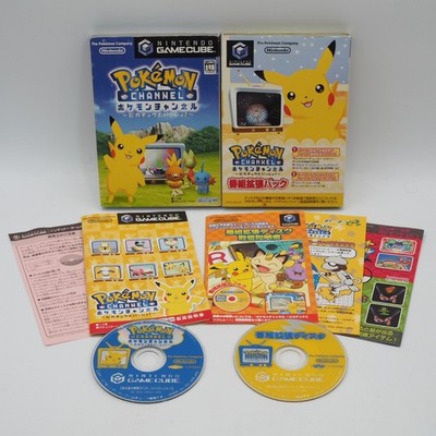 POKEMON CHANNEL Pikachu to Issho with Expabsion Pack Nintendo GameCube NTSC-J