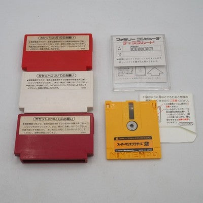 Nintendo Famicom + Disk System Console system Belt Replaced Boxed NTSC-J Tested