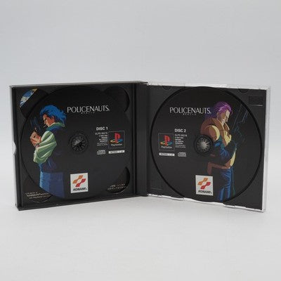 POLICENAUTS PS1 PlayStation KONAMI NTSC-J Japan Tested
