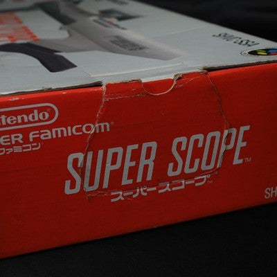 Nintendo Super Scope SHVC-013 Super Famicom NTSC-J Japan Boxed W/ 2 Games Tested