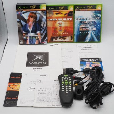 Microsoft Xbox Kasumi Blue Dead or Alive Console system Limited Japan Tested