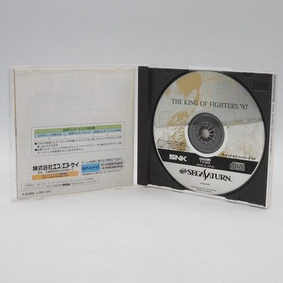 The King of Fighters '97 KOF SNK Sega Saturn SS NTSC-J Tested with Spine card – Japanese retro console – Enjoy Game Japan