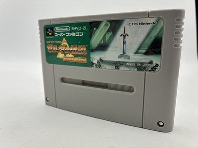 The Legend of Zelda: A Link to the Past Nintendo Super Famicom Japan  tested