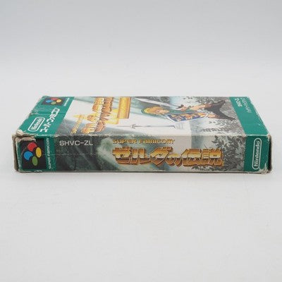 ZELDA The Legend of Triforce Super Famicom Nintendo NTSC-J Tested 1.0 Ver Tested
