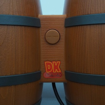 Donkey Kong Bongos Drum Bundle w/ 4 Donkey Konga Games GameCube Tested NTSC-J