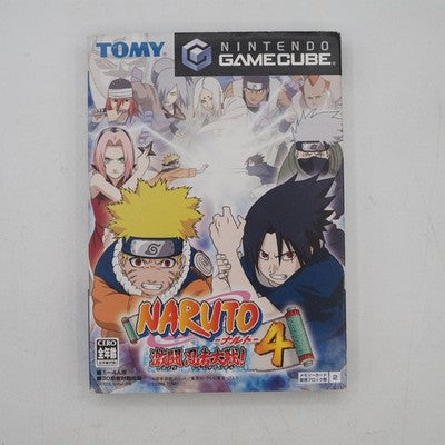 NARUTO Gekito Ninja Taisen 4 Nintendo GameCube NTSC-J Japan Tested GC