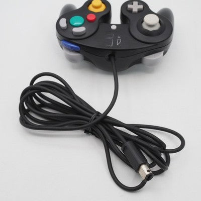 Nintendo GameCube Controller Super Smash Bros Black Smash DOL-003 Tested