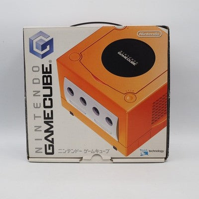 Nintendo GameCube Console system DOL-101 Orange NTSC-J Japan Boxed Tested 100V